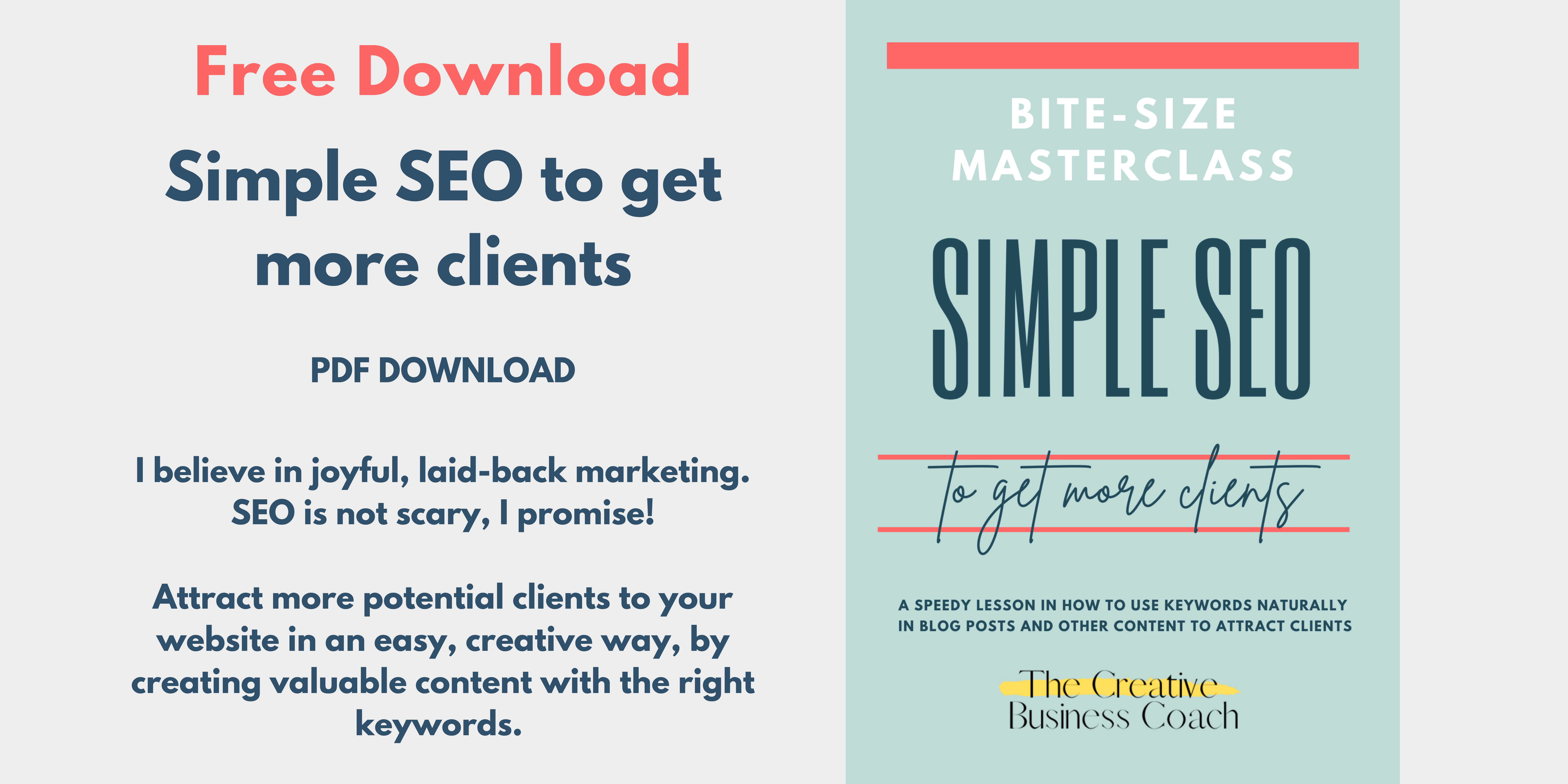 Simple SEO to get more clients