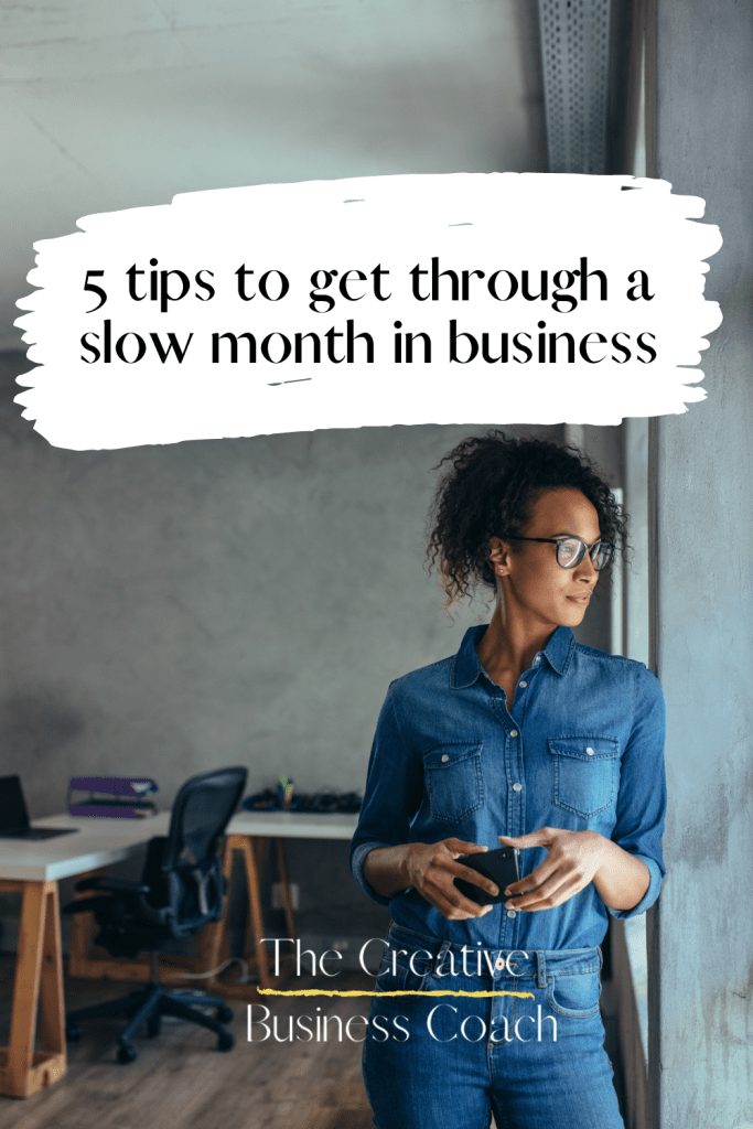 slow month in business